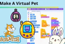 كيفية إنشاء حيوان أليف افتراضي في Scratch