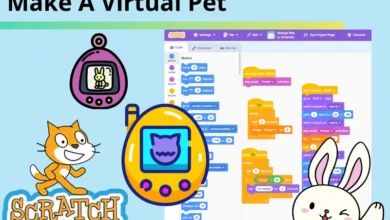 كيفية إنشاء حيوان أليف افتراضي في Scratch